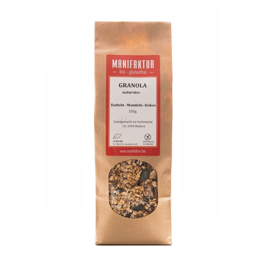 MANIFAKTUR Granola Datteln Mandeln & Kokos Bio Btl 350 g