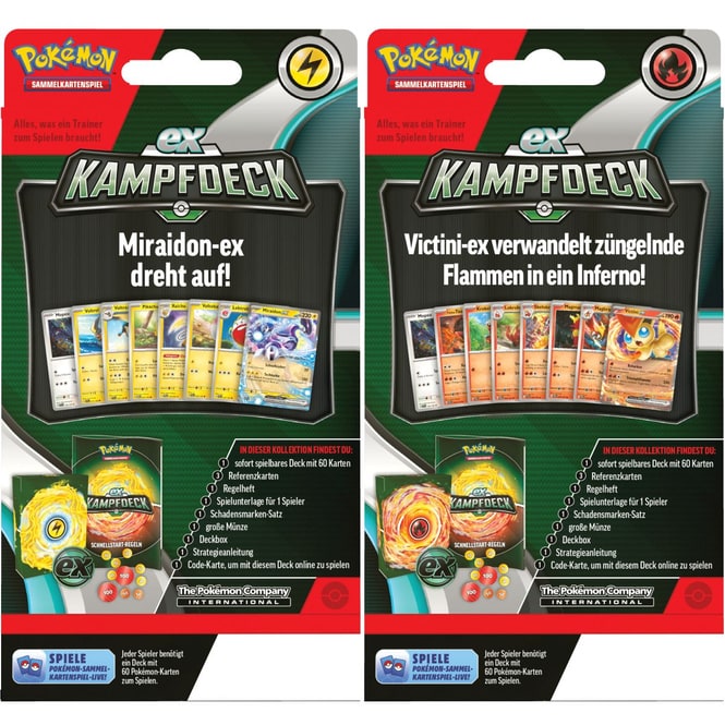 Pókemon - ex-Kampfdeck - 1 Stück