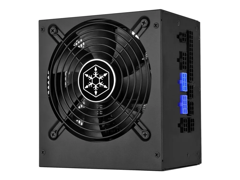 SilverStone Strider Platinum series ST75F-PT - V1.1 - strømforsyning (intern) - ATX12V 2.4/ EPS12V - 80 PLUS Platinum - AC 90-264 V - 750 Watt - aktiv PFC - sort