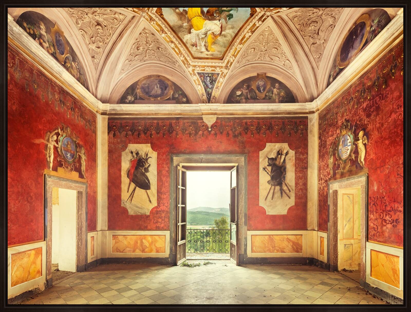 Sala Rossa by Sven Fennema - Limited Edition. Edition of: 150. Signed.