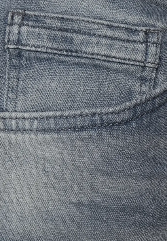Slim Fit Jeans - iced grey random wash