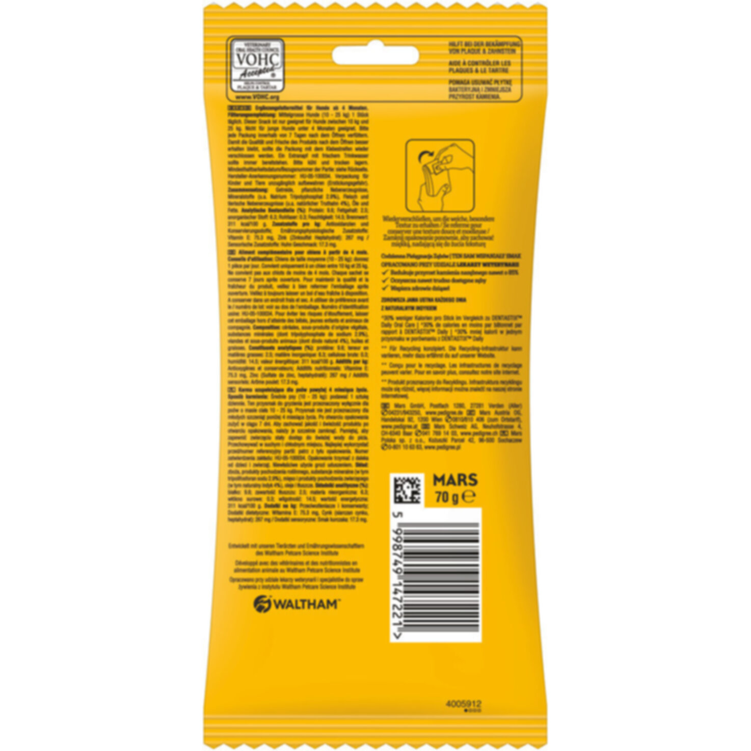 Pedigree Dentastix Ligh M 5 Stück