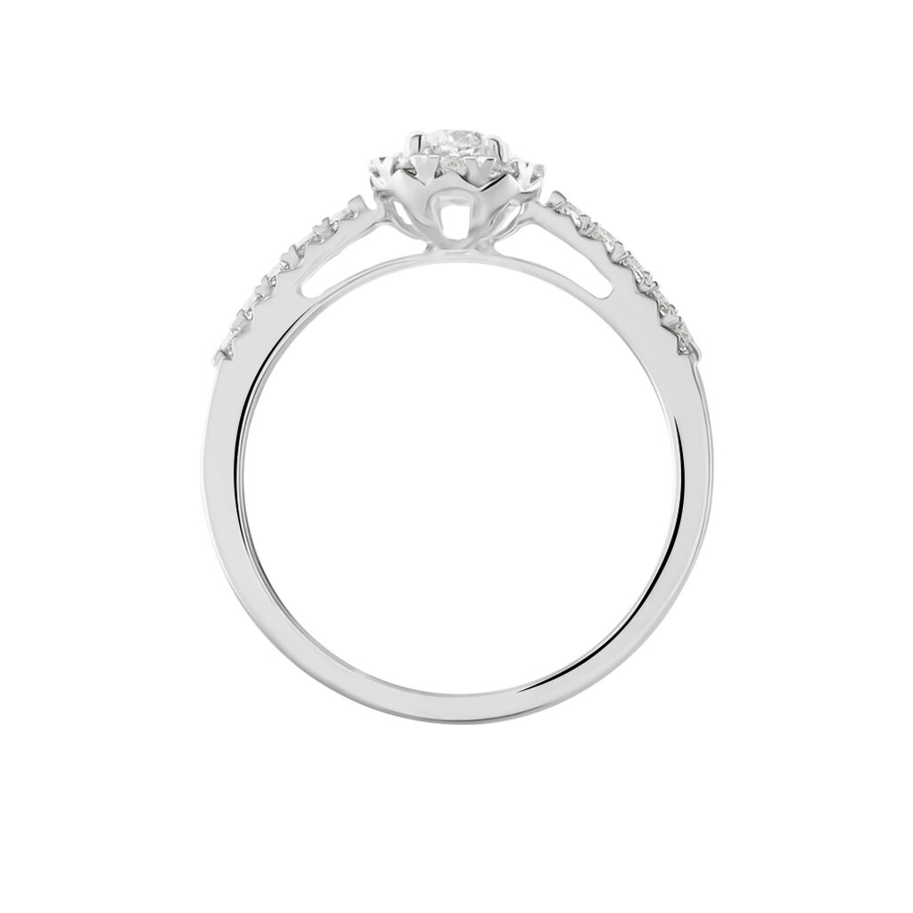 Bague Urbane Platine Blanc Diamant