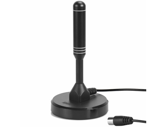 AUGUST - Antenne intérieure tnt hd - dta240 - base magnétique, petite...