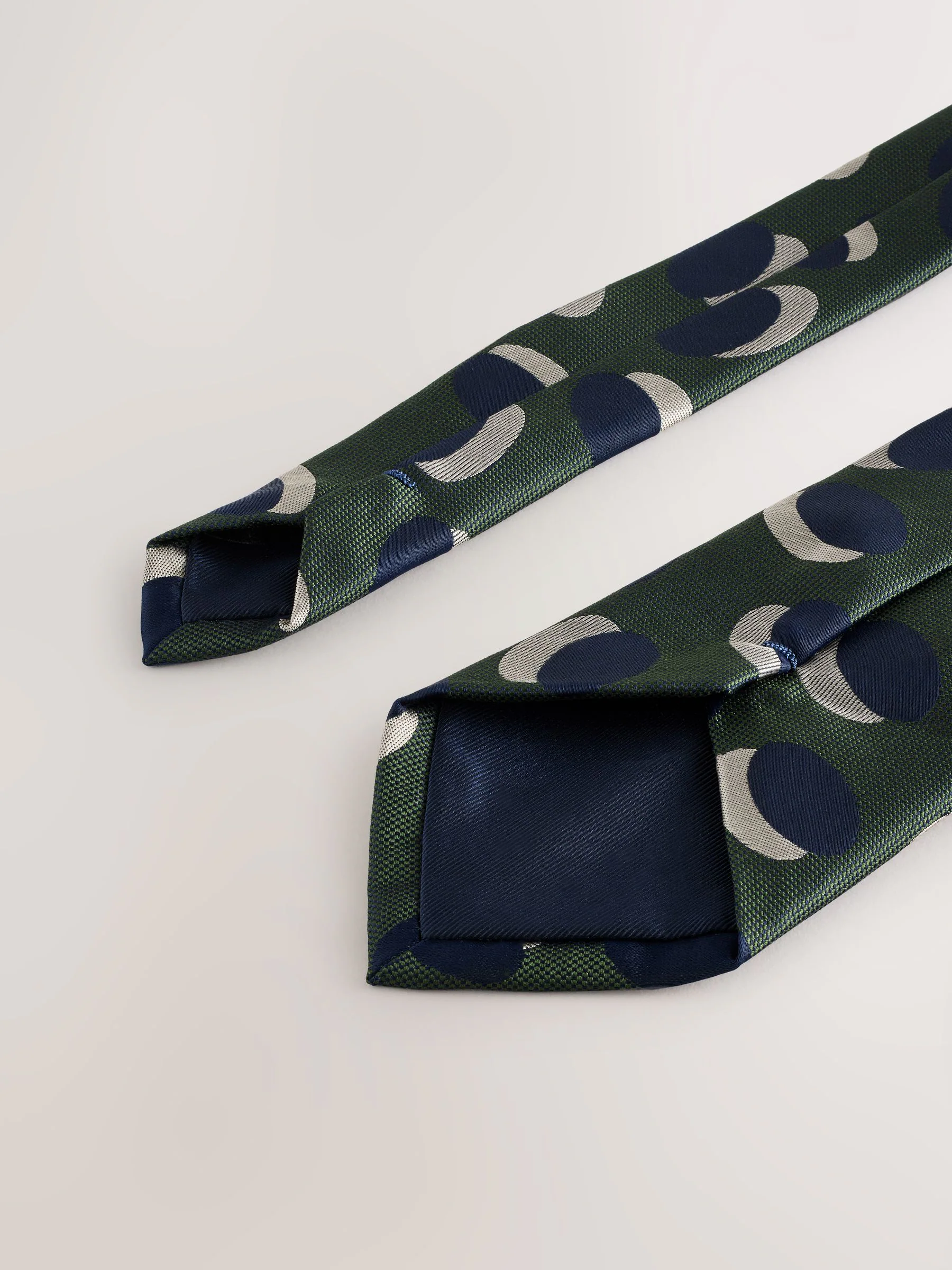 Groen - Retro Patterned Tie
