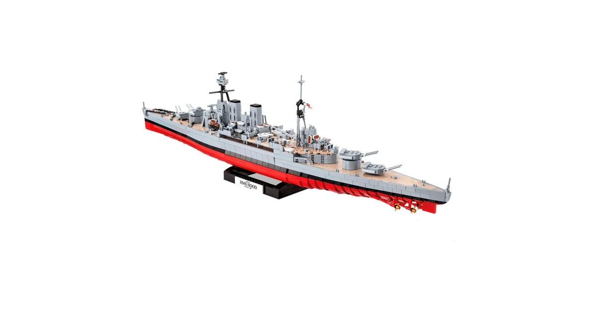 COBIWW2 Historical Collection - HMS HOOD Constructiespeelgoed
