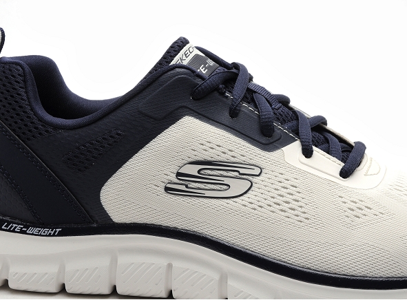 Skechers basses homme trackbr 232698 blanc