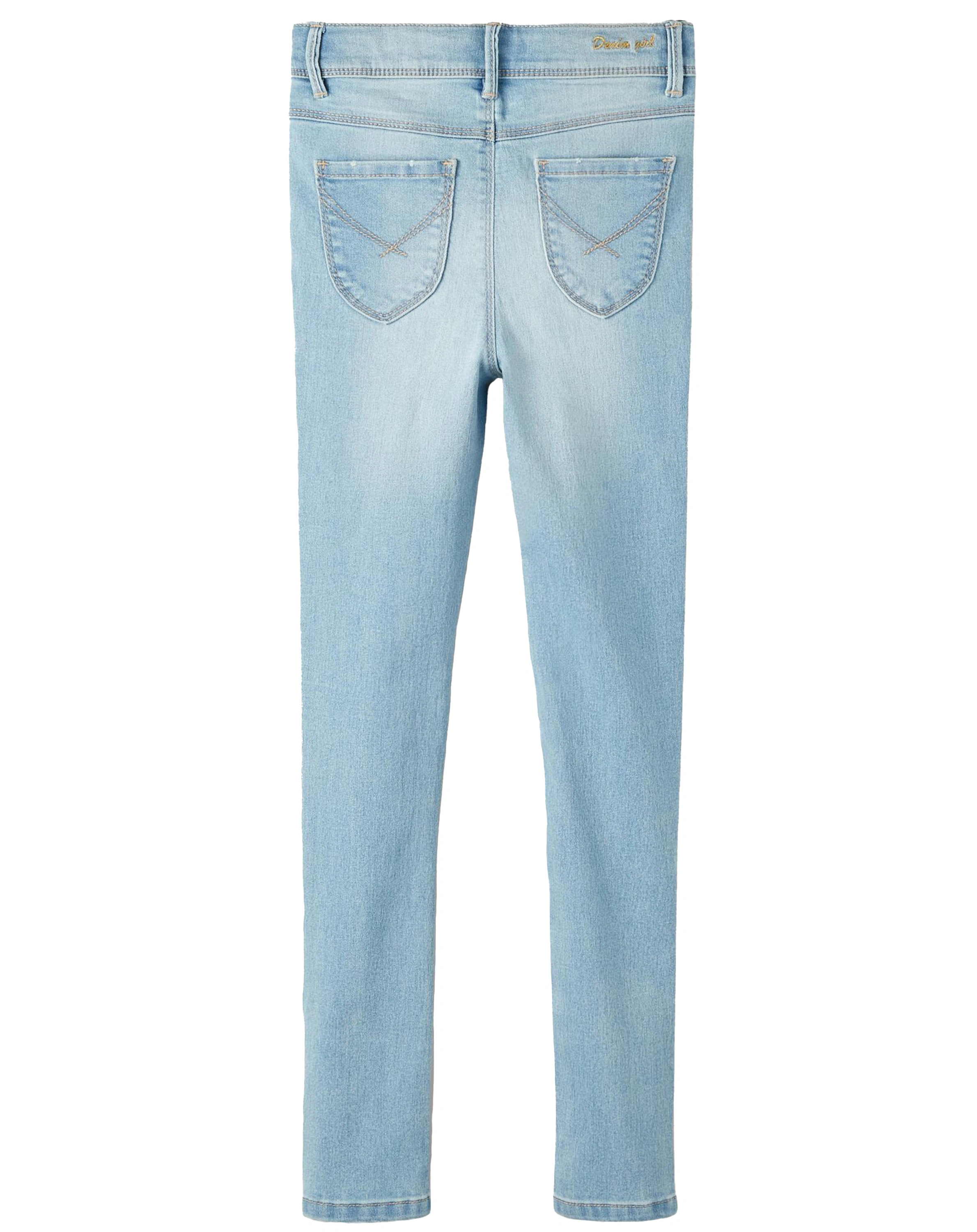 Jeanshose NKFPOLLY DNMTHRIS in light blue