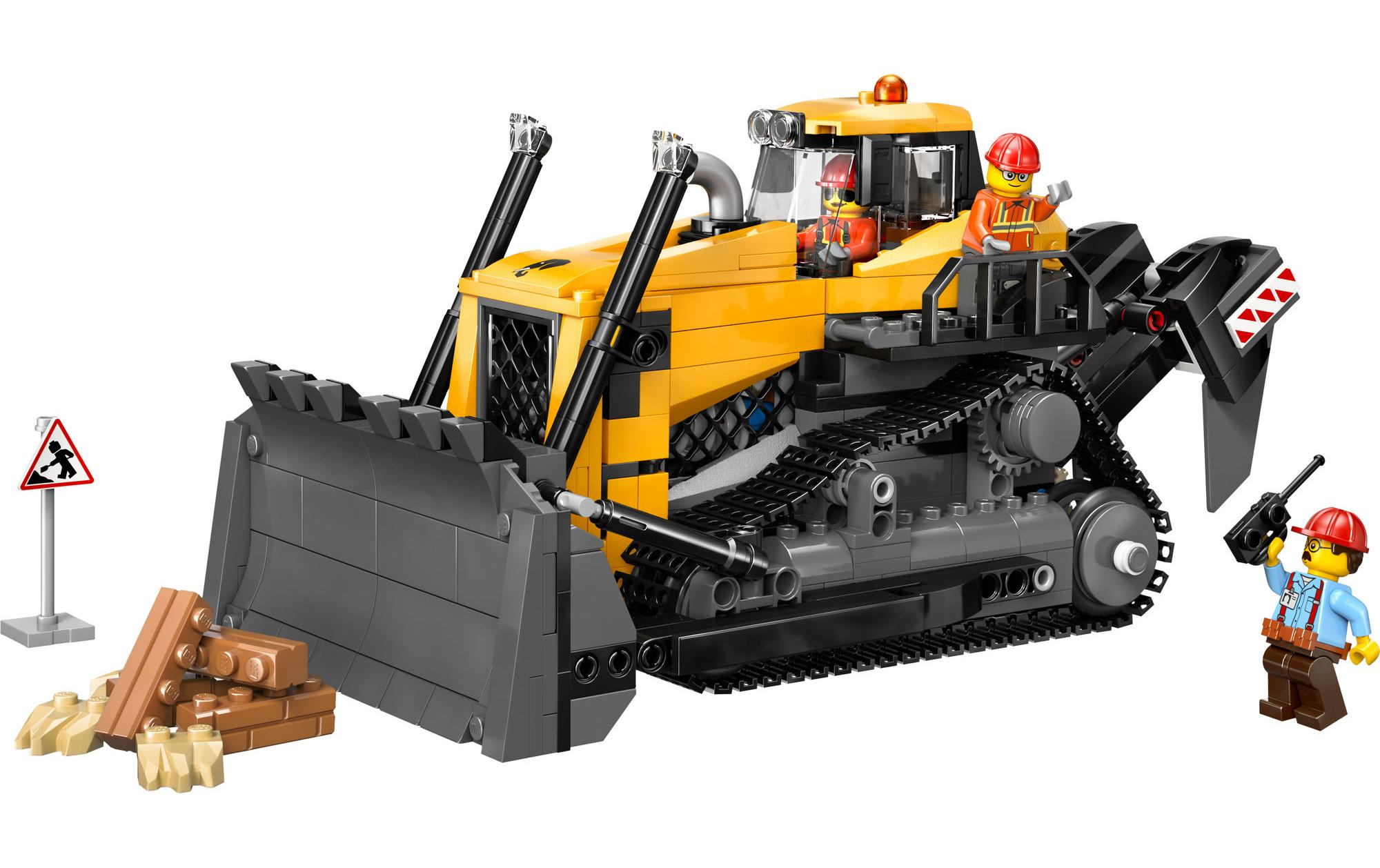 City Gelber Bulldozer 60466Baubarer Spielzeugbulldozer