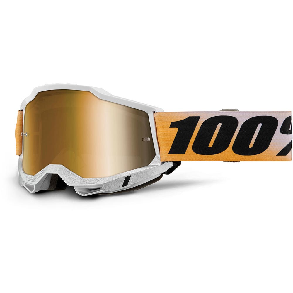 100% - Masque Accuri 2 Shiv - True Gold Mirror Blanc