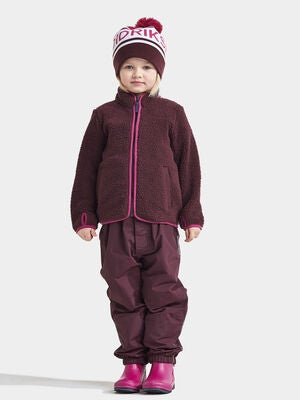 Didriksons Lo Pile Jakke, Plum