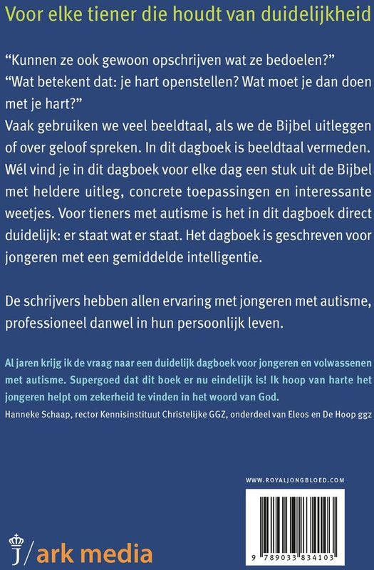 Boeken - Dagboek - Bijbel - Helderheid - Voor Tieners