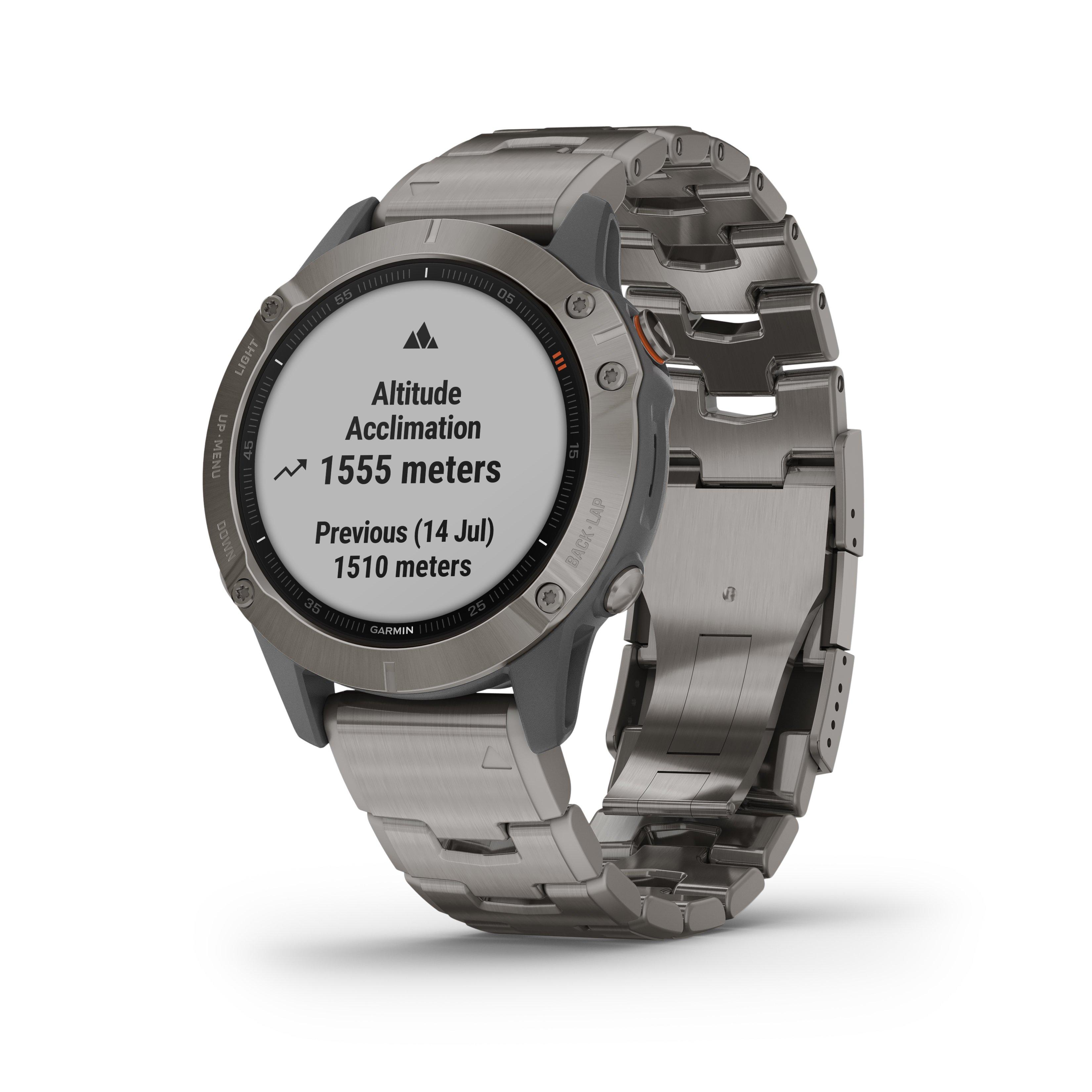Garmin Fenix 6 Sapphire Plastic/resin Fitness Watch