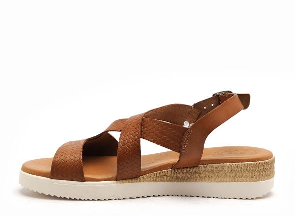 Eva frutos nu pieds plats femme 4258 marron