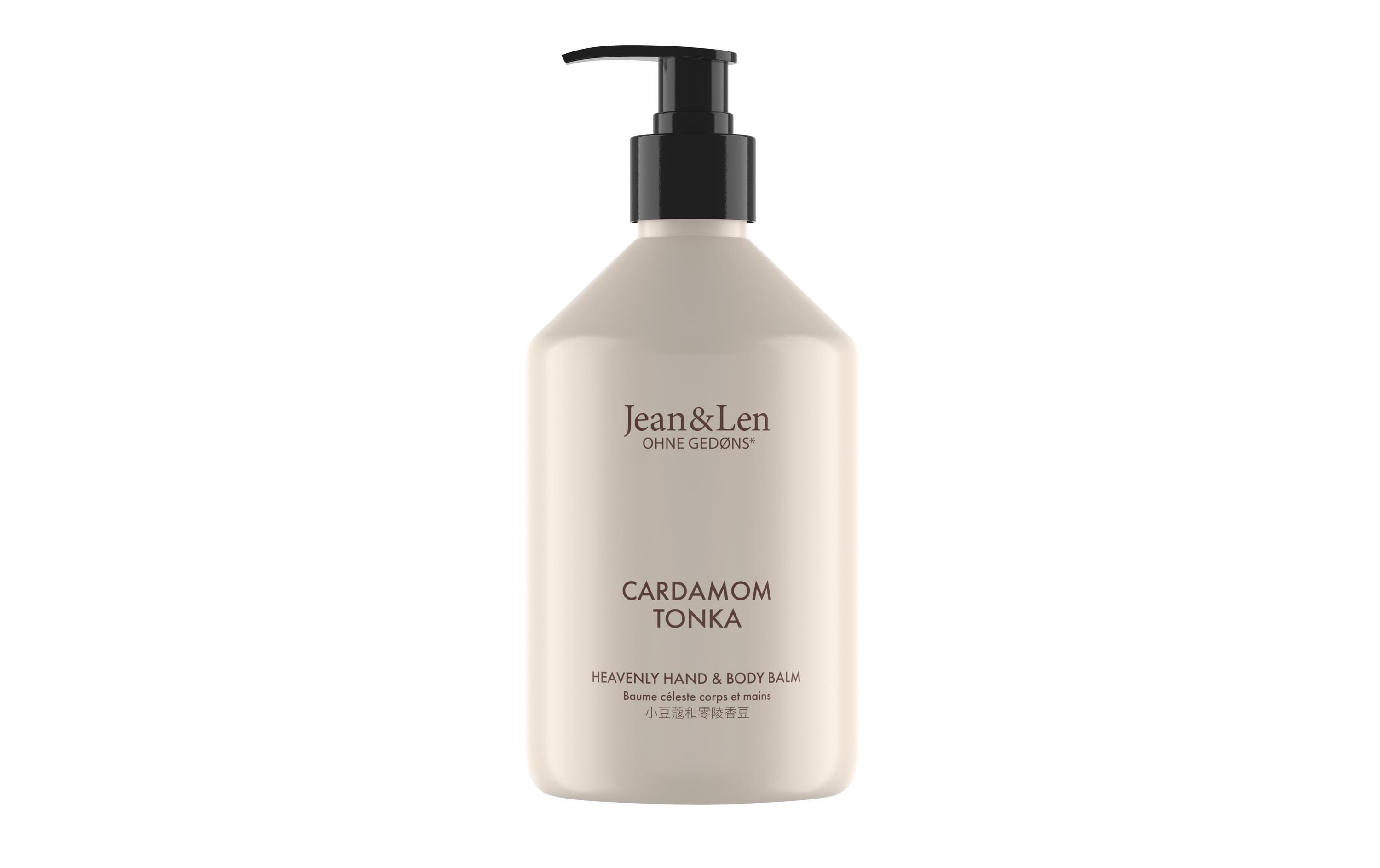 Body Lotion Hand and Body Balm Cardamom and Tonka 500 mlNatürliche Körperlotion für jedes Badezimmer und jede Haut