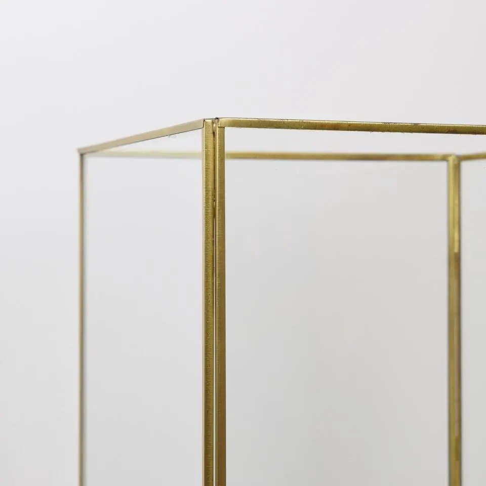 LOFT42 Liva Large Windlicht - Goud - Metaal - 30x21x30
