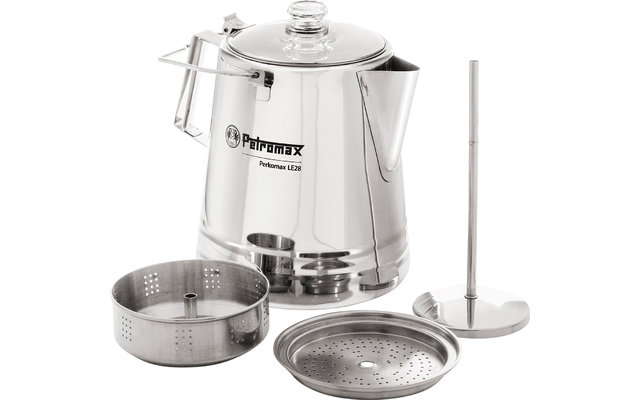Petromax Perkomax LE14 Edelstahl Kaffee Perkolator