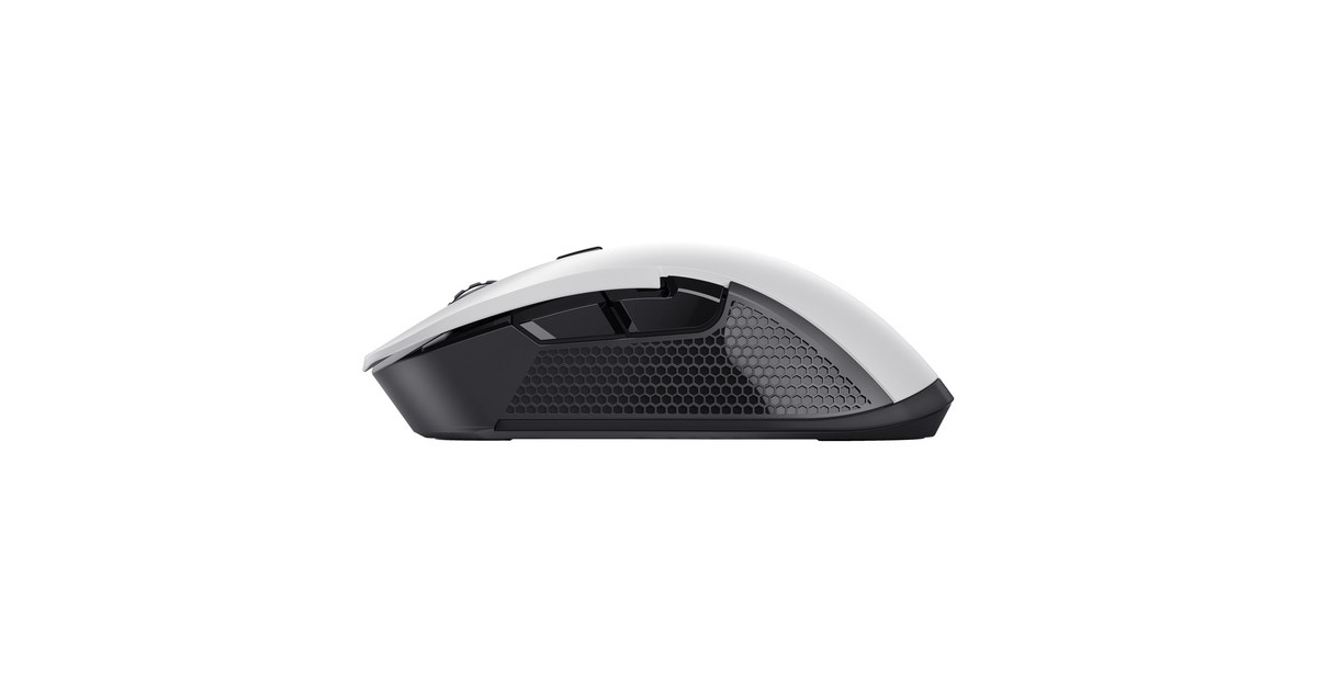 TrustGXT 923W Ybar Wireless gaming muis  (Wit, RGB, 7200 dpi)