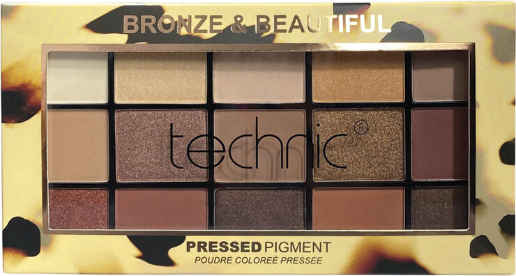 TECHNIC TECHNIC Bronze & Beautiful Øjenskygge Palette