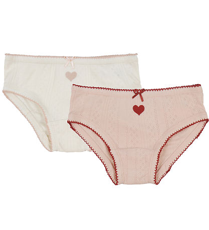 Konges Sløjd Slips - Minna 5er-Pack - Rose/White Mix