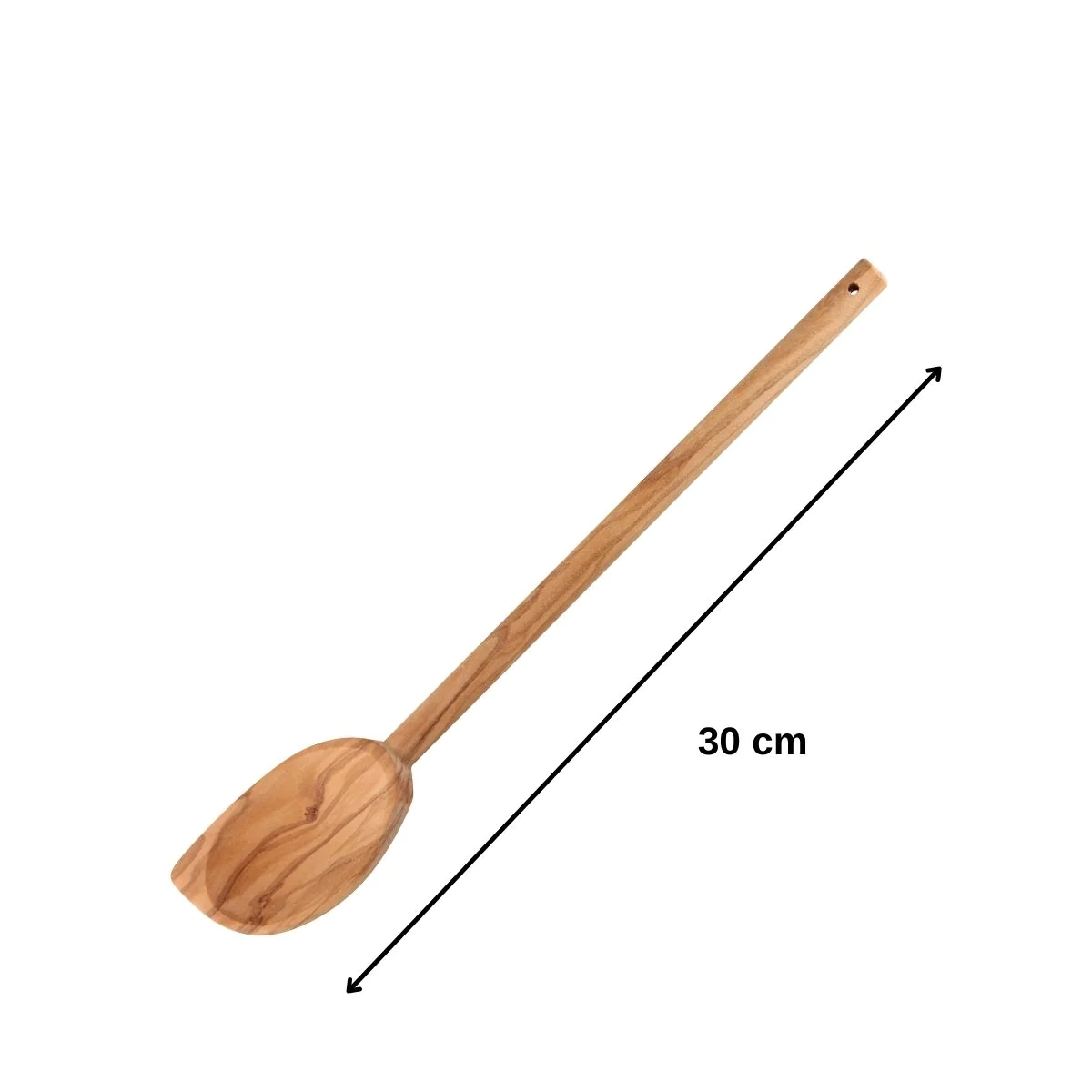 Cuillère de cuisine en bois à bout pointu Édition Bois d'olivier Facke
