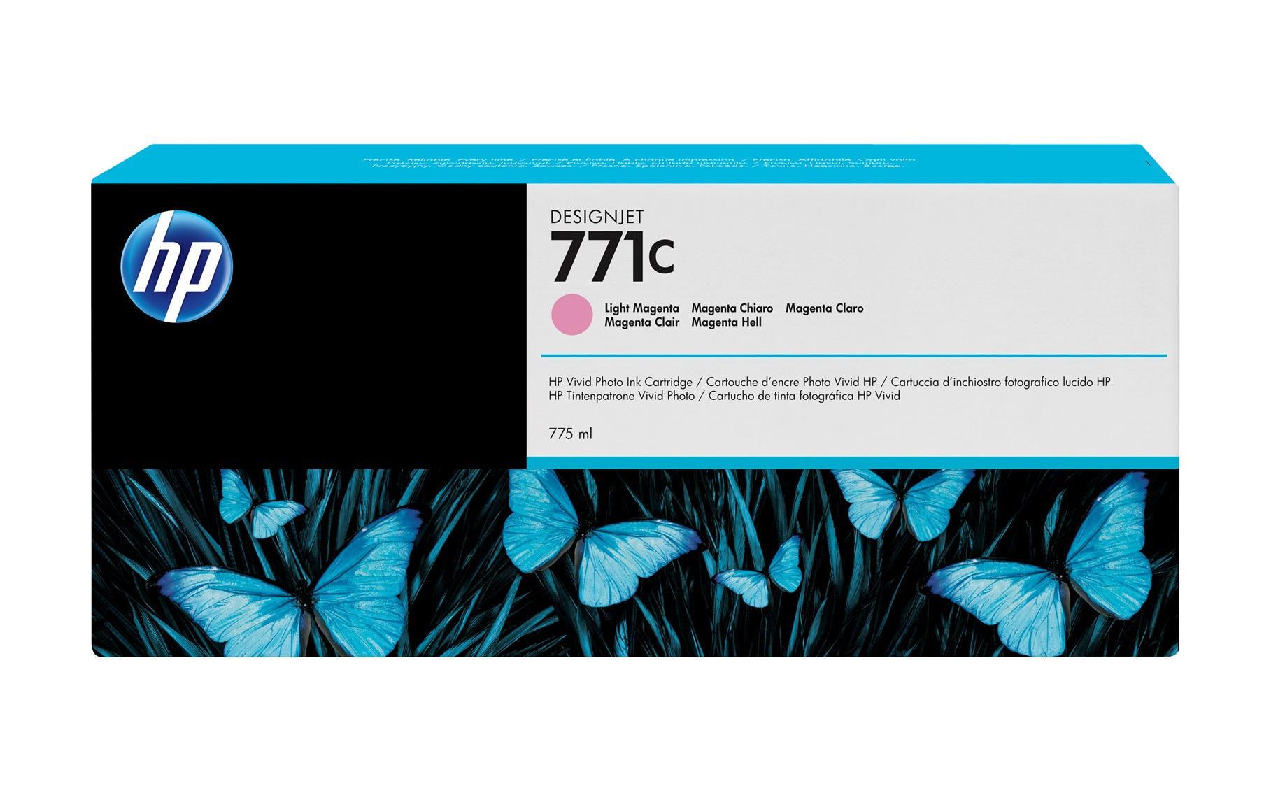 Tinte Nr. 771C (B6Y11A) Light Magenta<br>Druckerpatrone