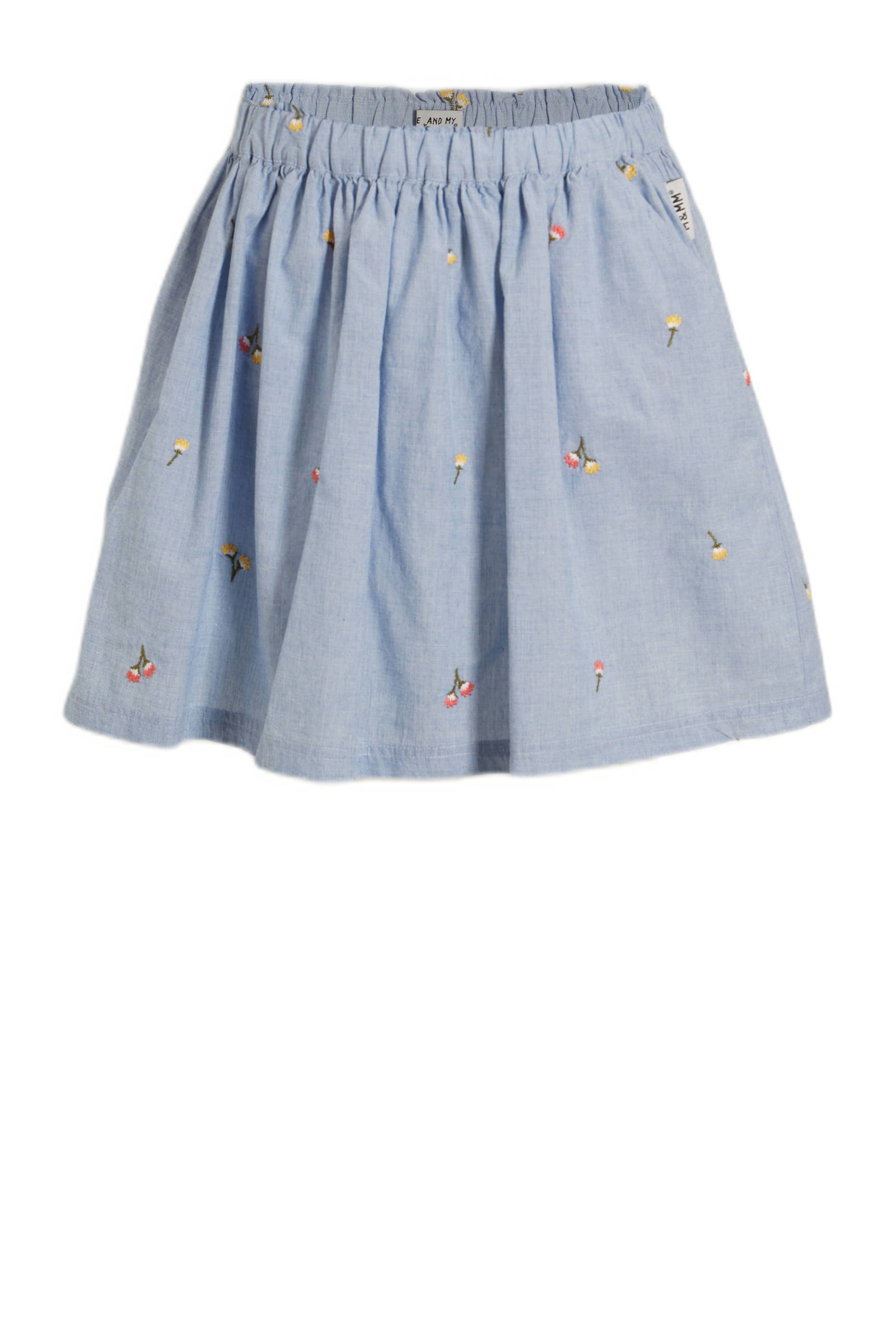 Me & My Monkey chambray rok Pluba lichtblauw