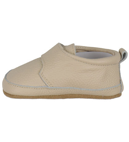 Melton Leder-Krabbelschuhe - Oxford Tan