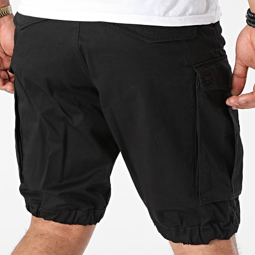 Short Cargo Rovic Zip Loose D08566-5126 Noir