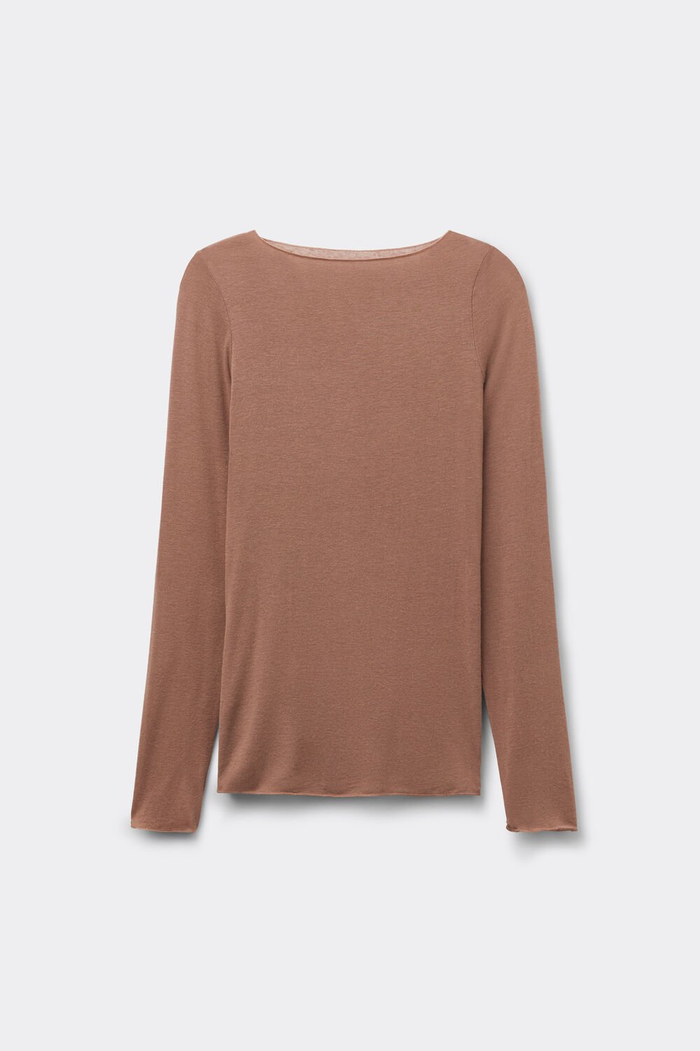 Blusa ultraleve de cashmere com decote canoa
