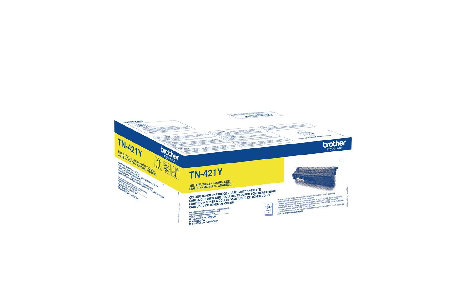 Toner TN-421Y YellowToner, Yellow