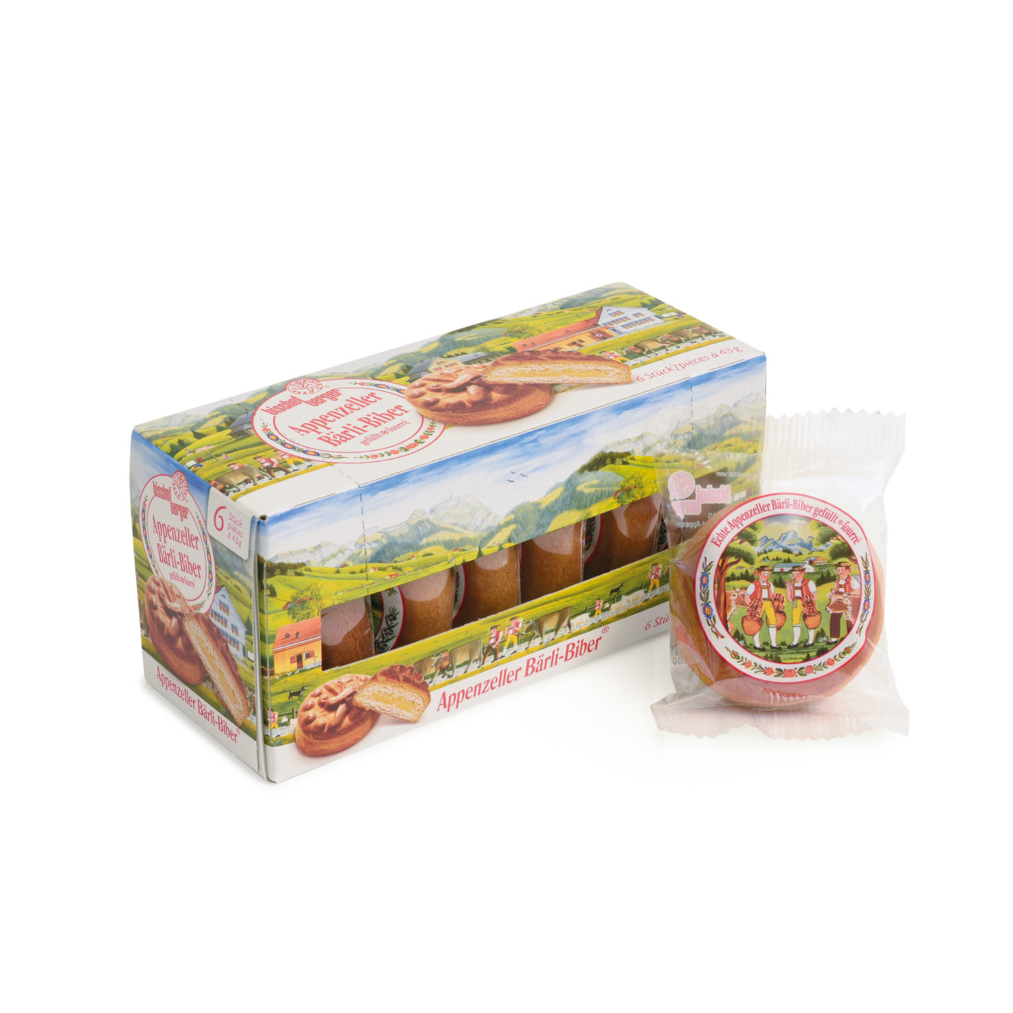 Appenzeller Bärli-Biber 6x43g