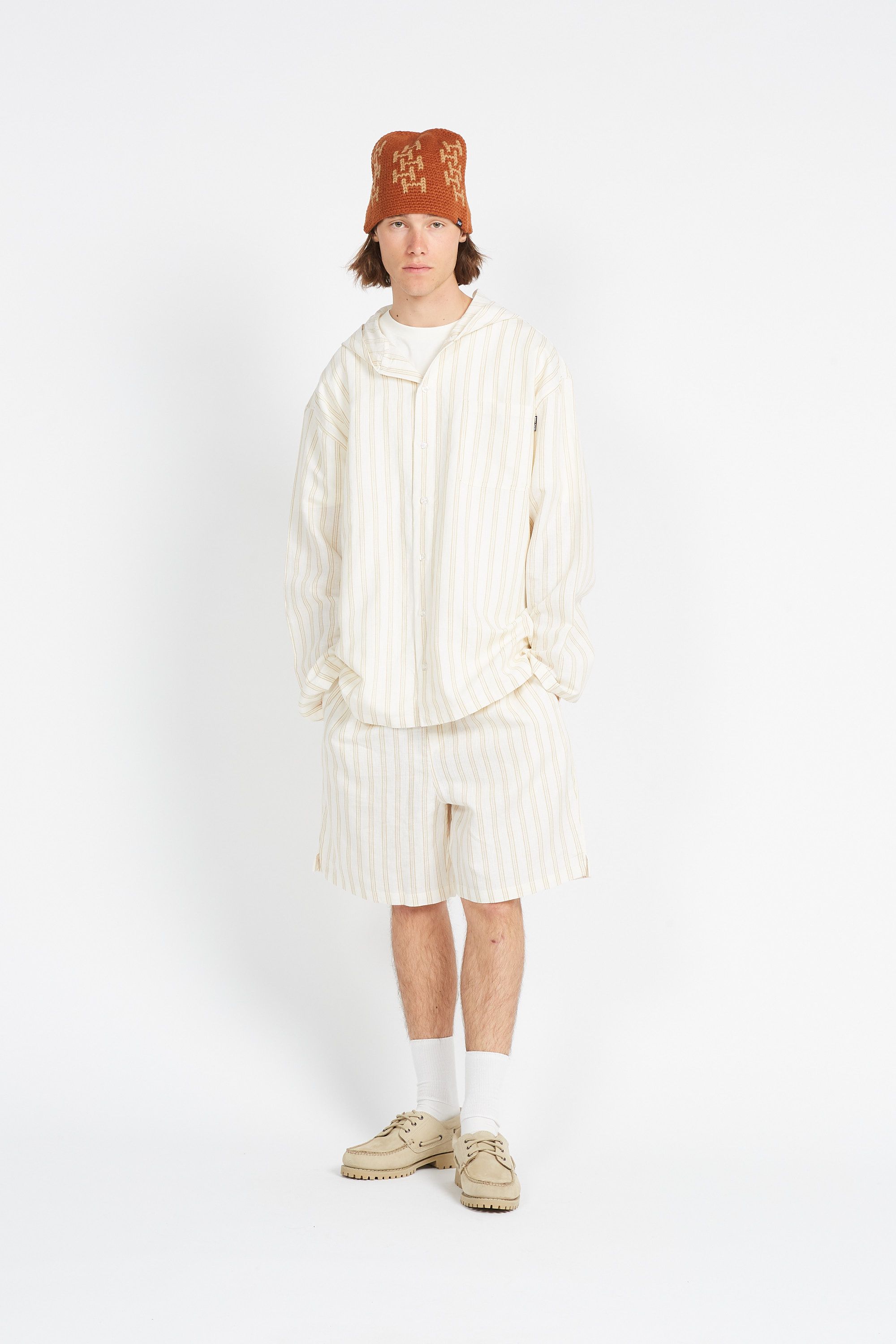 Daily Paper chemise PIANKU Beige