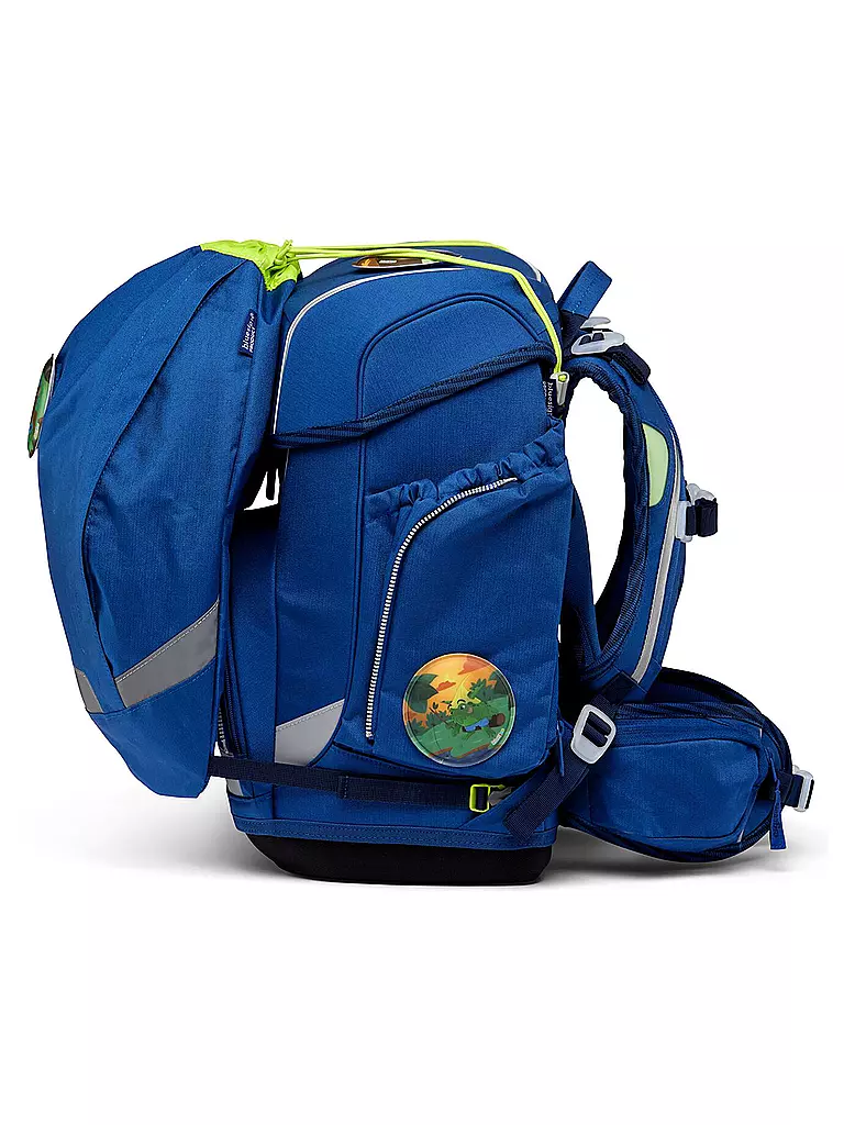 ERGOBAG Schultaschen Set Cubo 5tlg WaldmonstBär blau