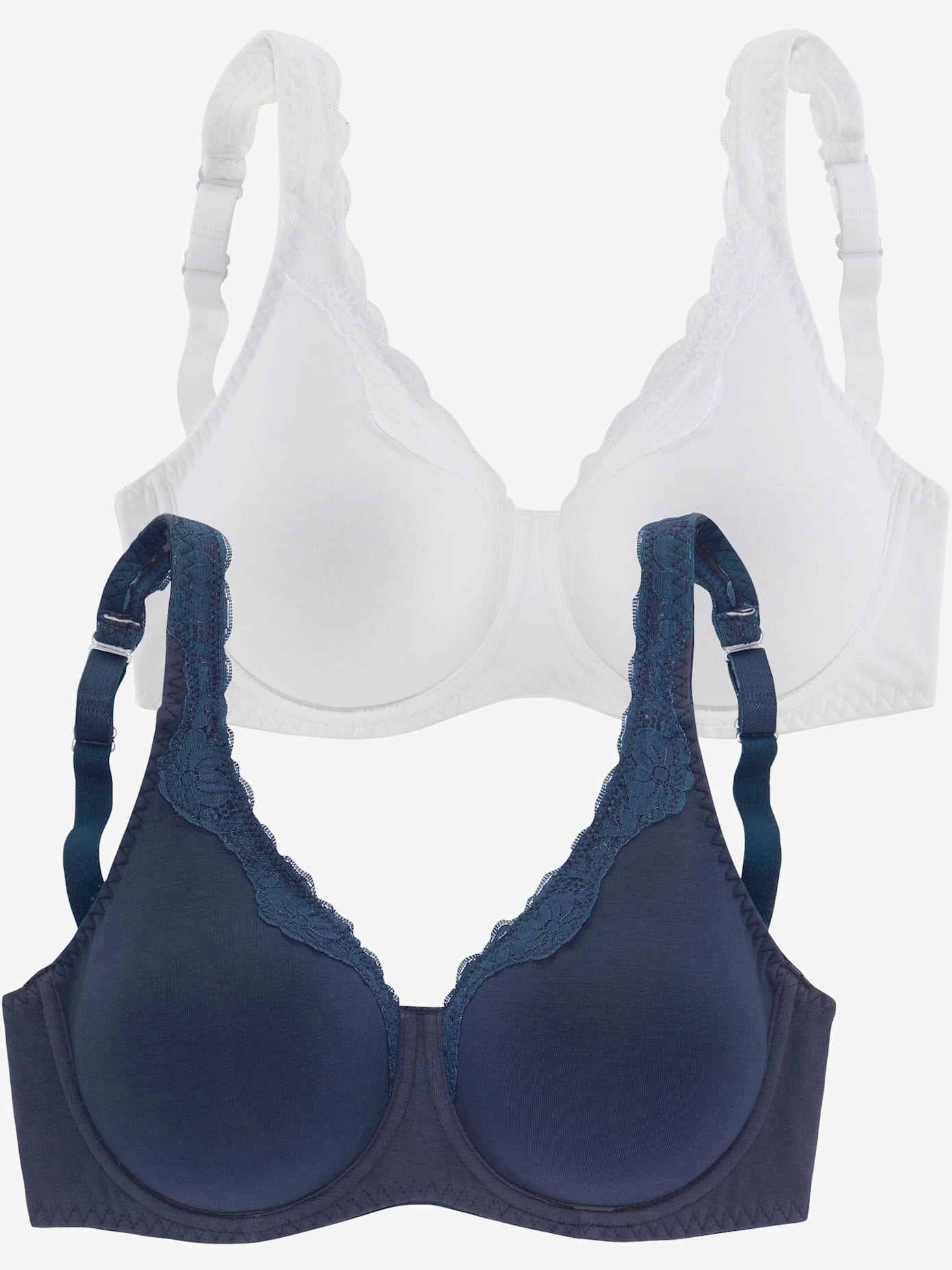 Soutien-gorge à armatures, bonnets préformés doublés sans couture