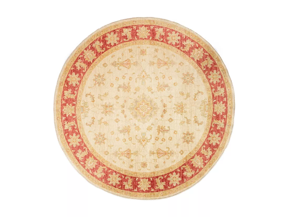Tapis de laine 198x200 beige Kaizar