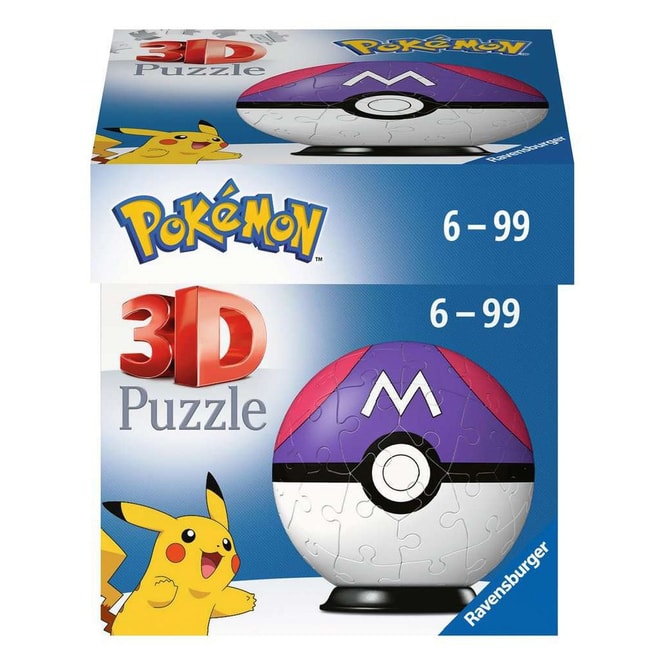 Pokémon Meisterball - 3D Puzzle - 54 Teile