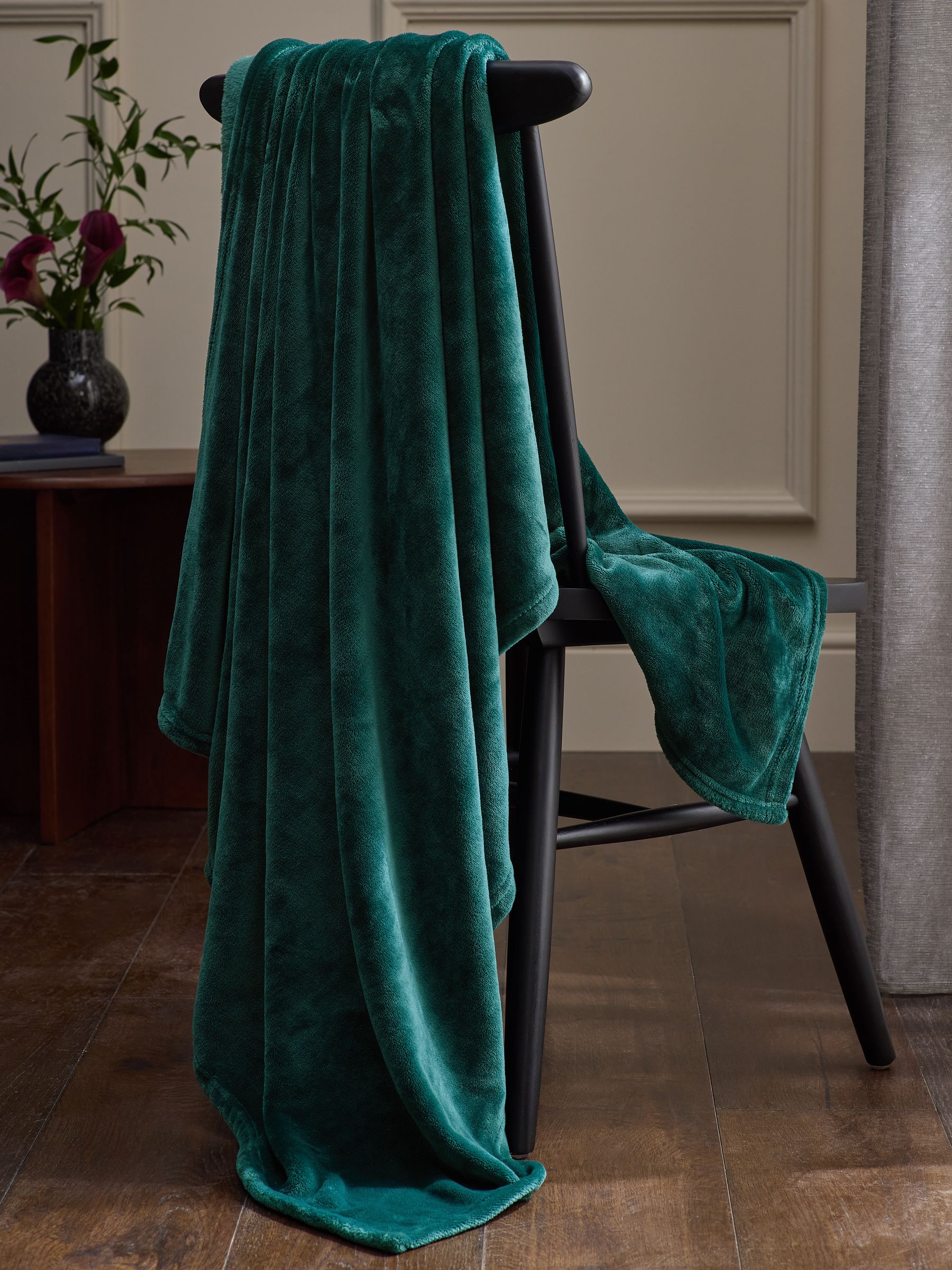 Pluche fleece sprei