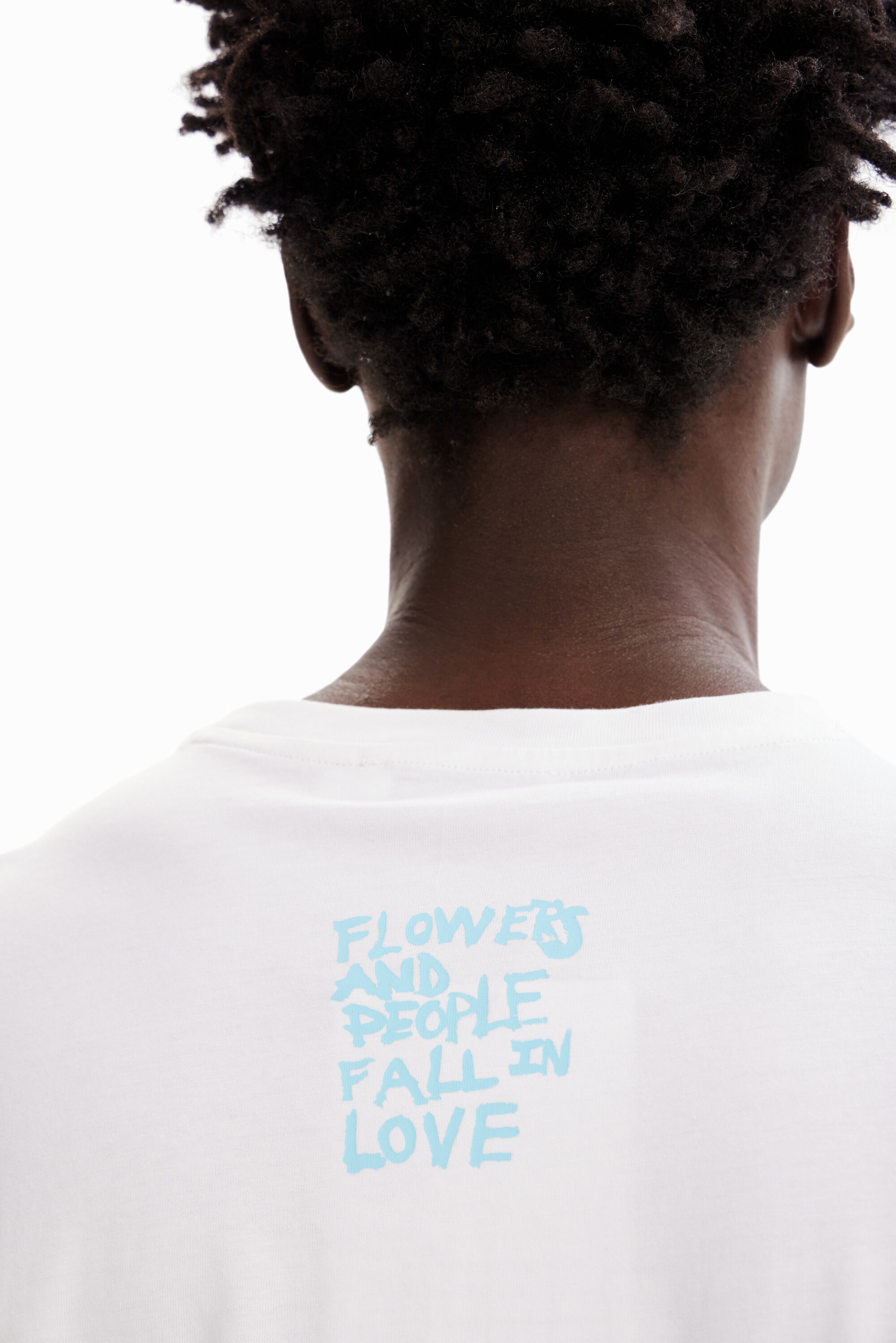 T-shirt décontracté fleur arty