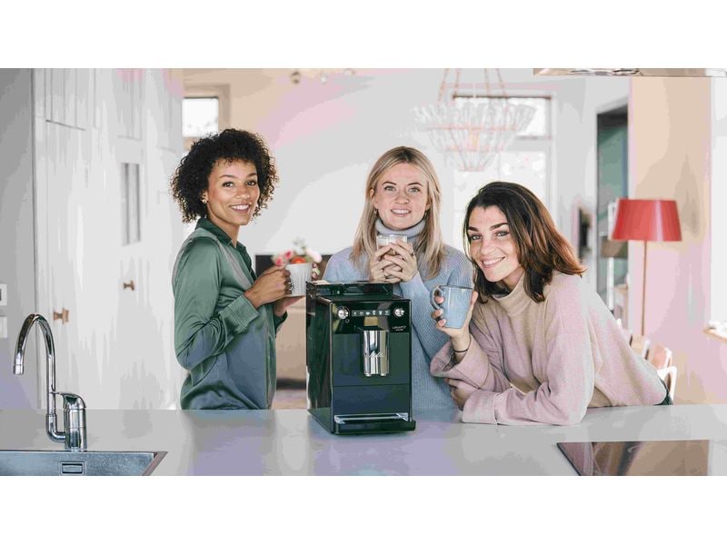 Melitta Kaffeevollautomat Latticia OT Grau Kaffeemaschine mit Bild-Touch-Display