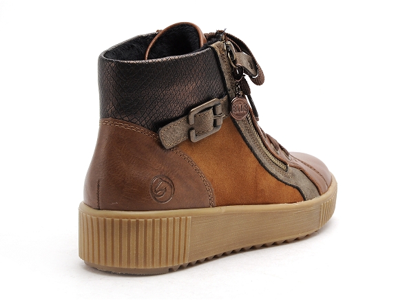 Remonte boots bottine plates femme r7997 marron