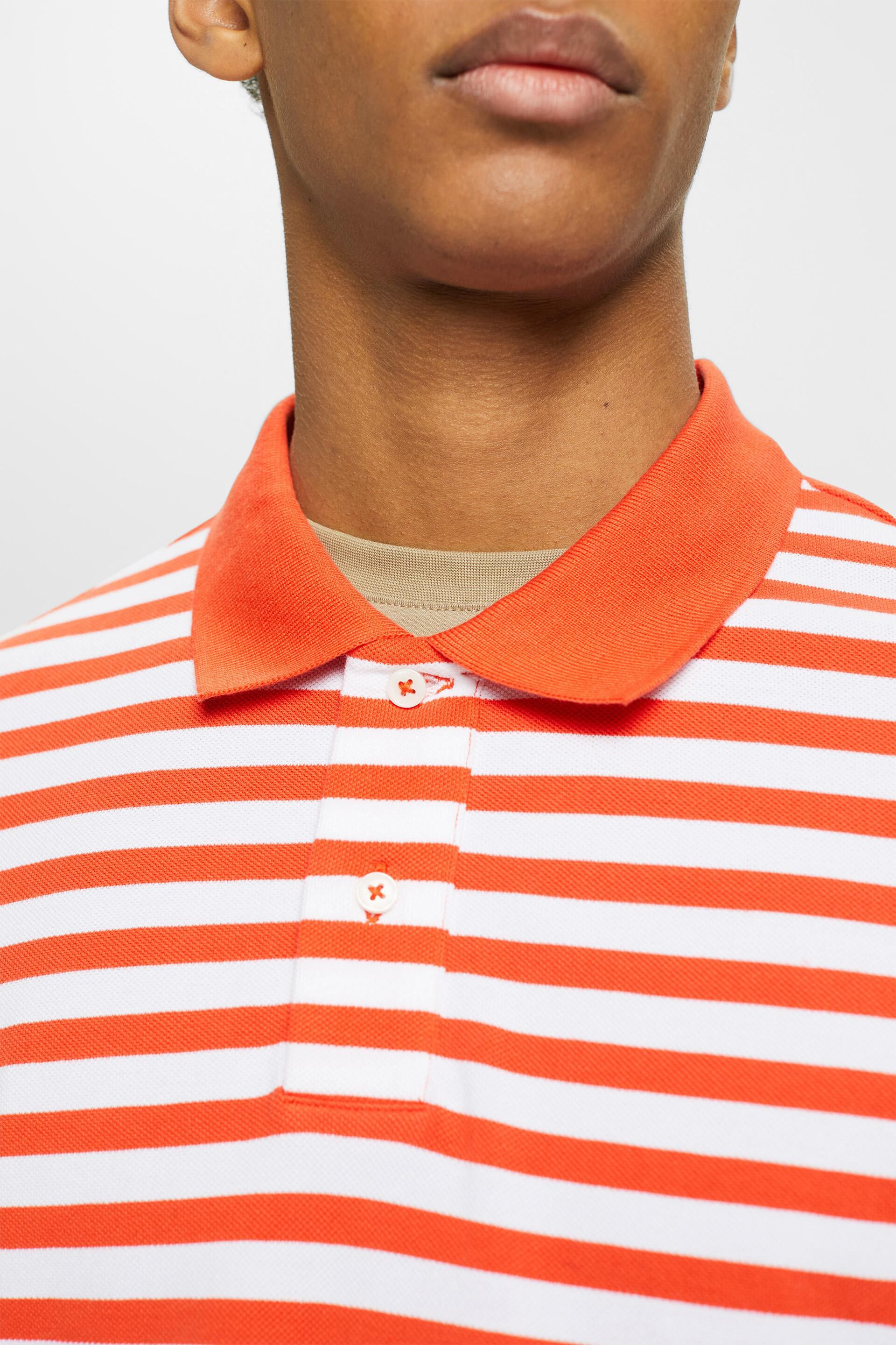 Polo rayé coupe Slim Fit