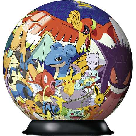 Pokémon 3D puslespil - 72 brikker