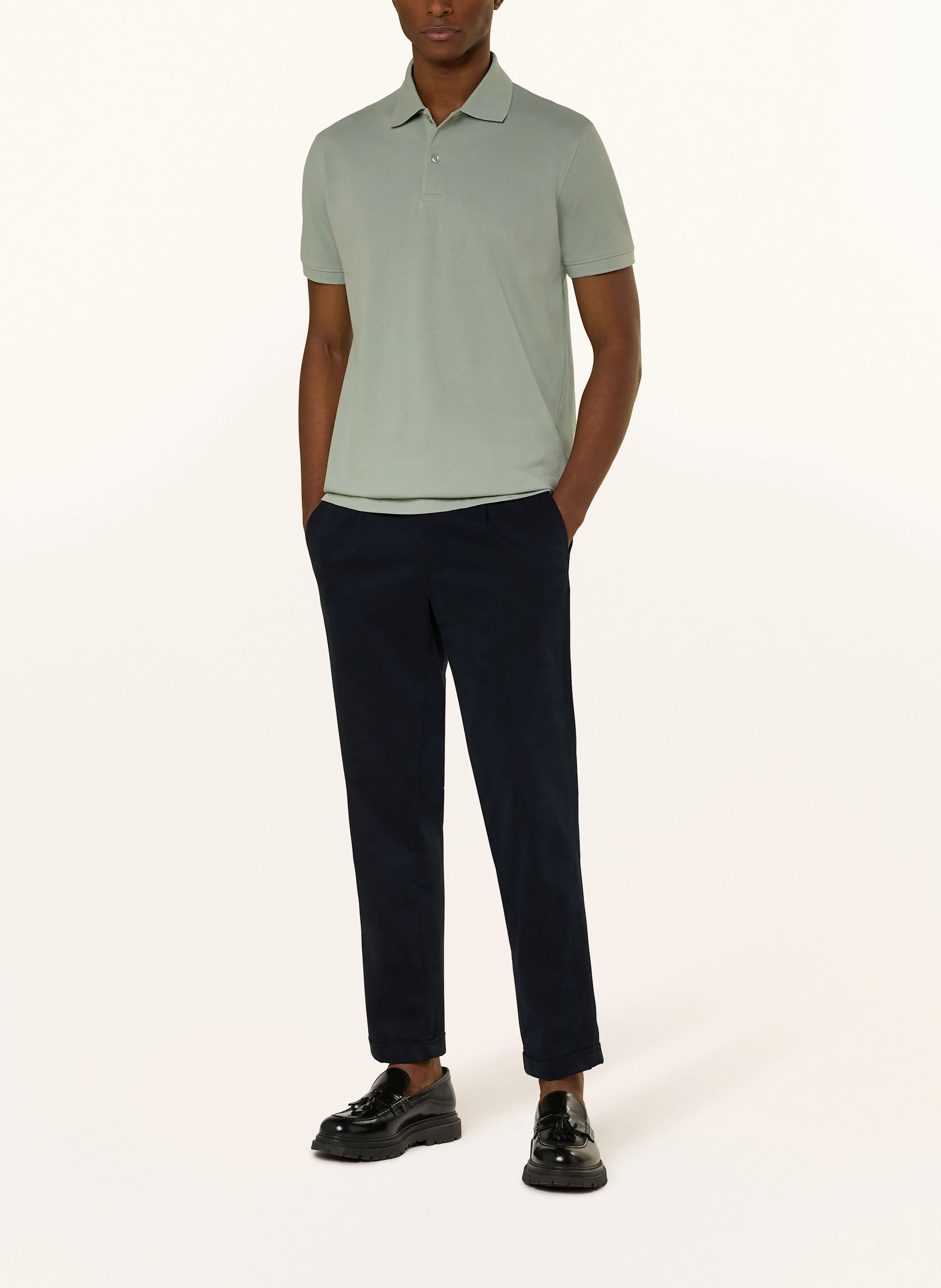 STROKESMAN'S Piqué-Poloshirt