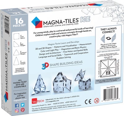 MAGNA-TILES Is Byggesett 16 Deler