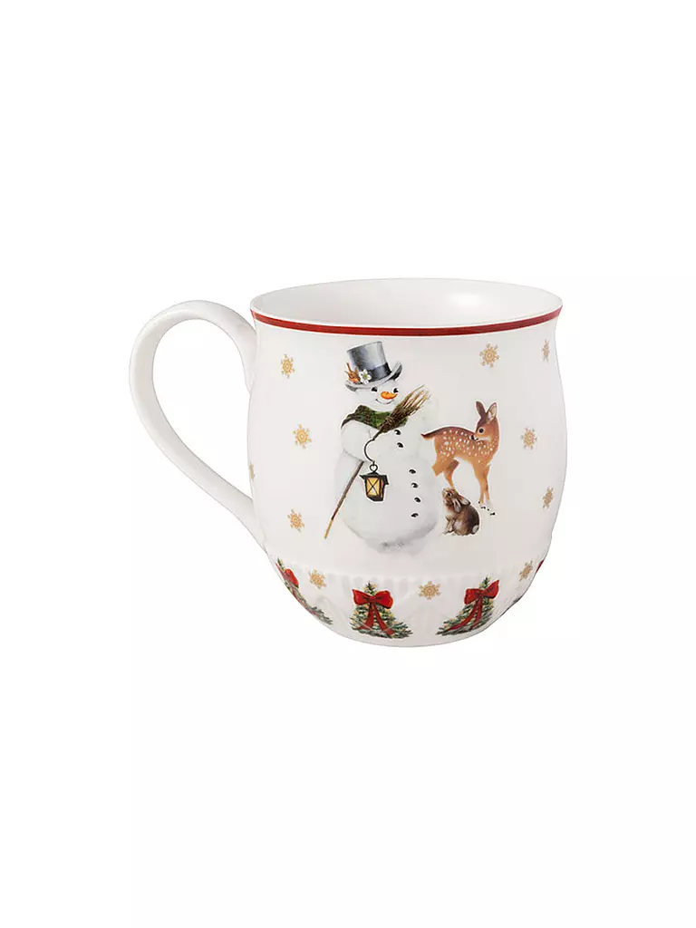 VILLEROY & BOCH Weihnachts Jumbobecher Toys Fantasy 0,53l Schneemann bunt