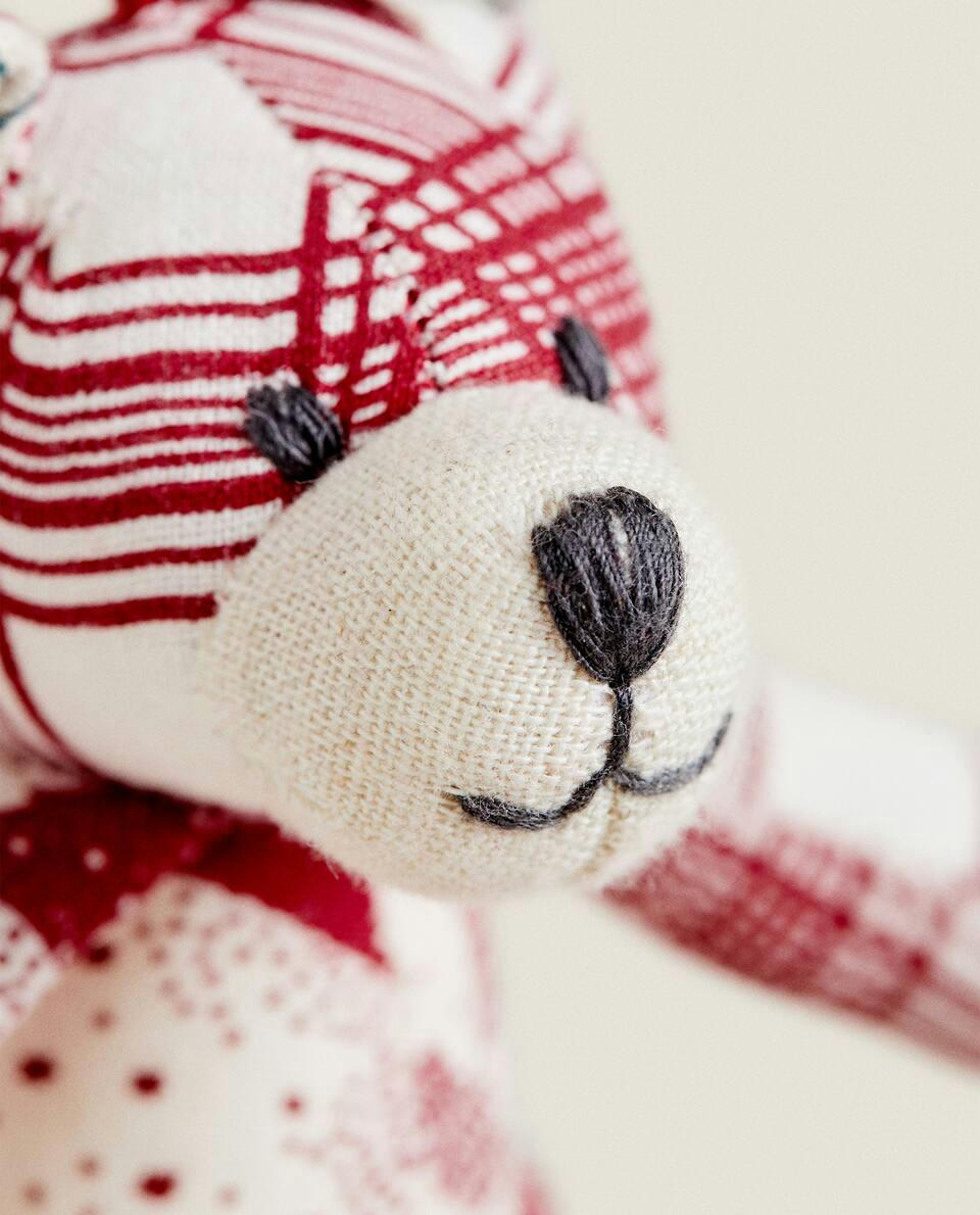 URSO DE RETALHOS DE NATAL