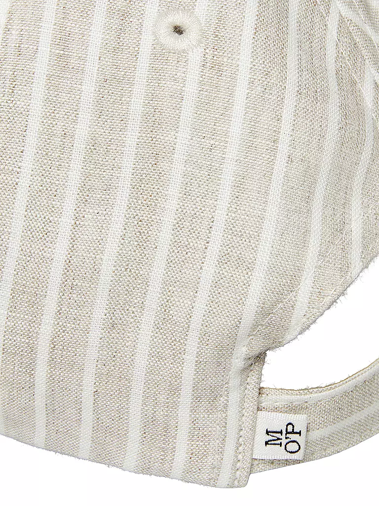 MARC O'POLO Leinenkappe  beige