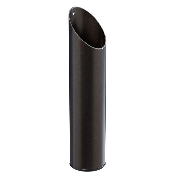 Cendrier mural Rossignol Mégotube avec serrure 1 L gris manganèse