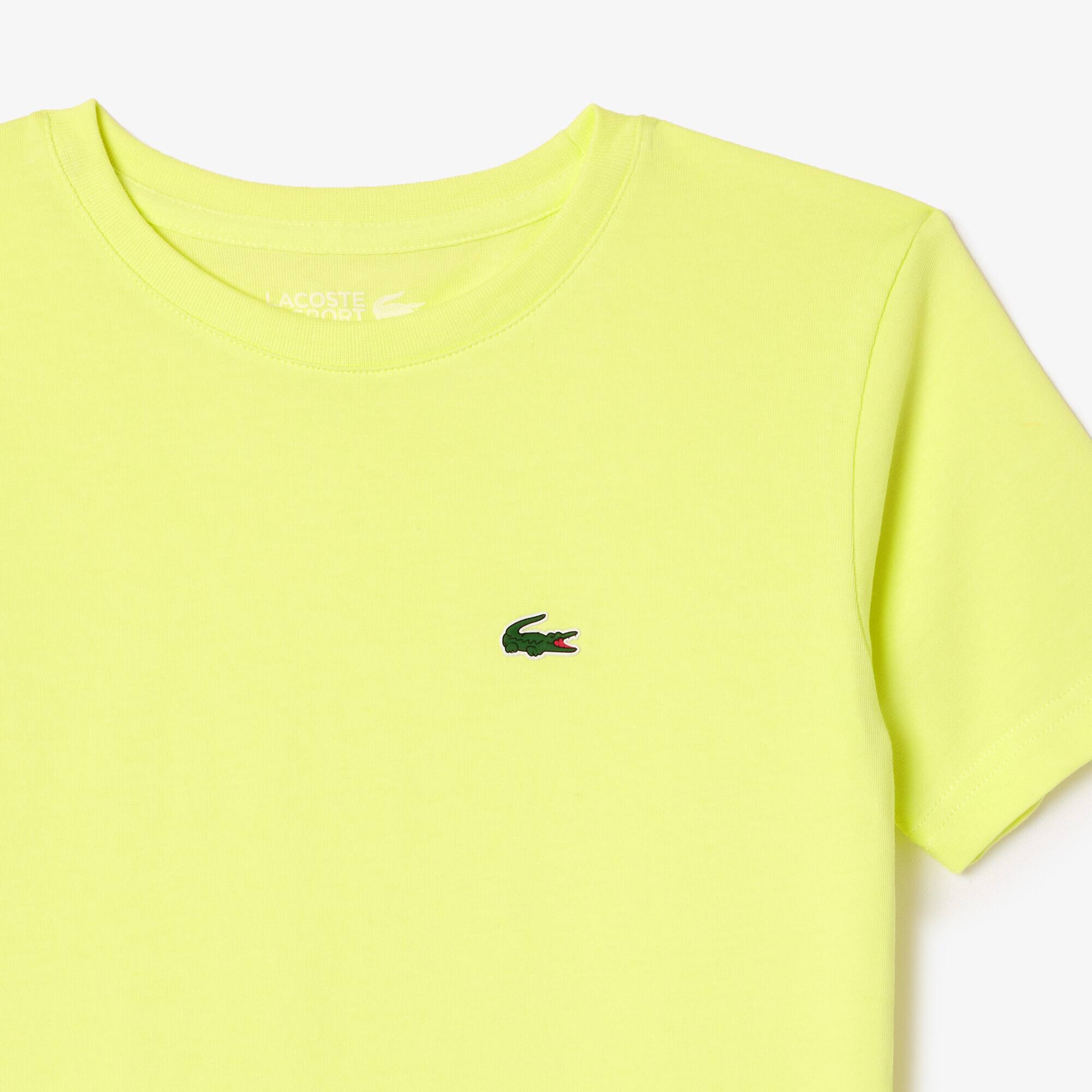 Atmungsaktives Jungen T-Shirt LACOSTE SPORT T-Shirts & Hemden - Gelb - Lacoste - Jungen